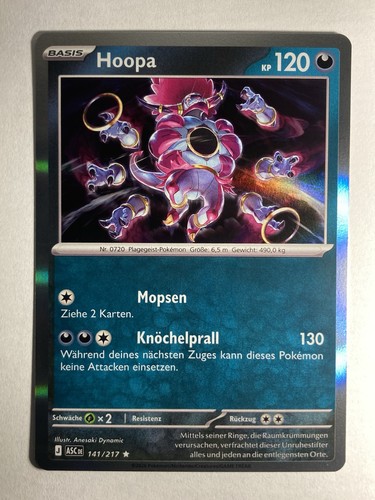 Pokemon holo karte hoopa - pokemon,