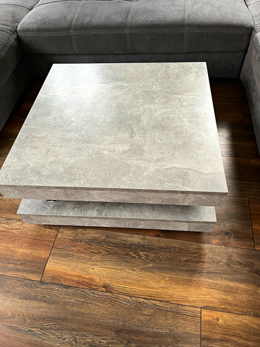 Quadratischer couchtisch grau - quadratischer,