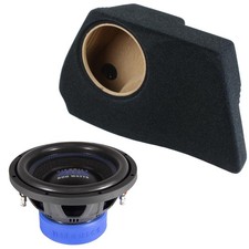 25cm Subwoofer Hifonics ZEUS ZXS10D2 400Watt + Auto Bass Gehäuse für BMW 1 E87