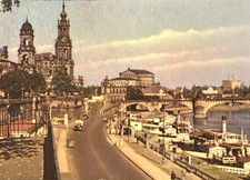 AK DDR DRESDEN mit Stempel