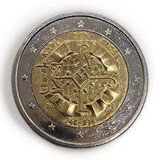 2 Euro Münze ☆ 2023 ☆ Karl der Große ☆ DF 748-814 ☆ seltenes Stück 