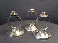 Set aus 3 Kerzenständern im