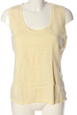 HEINE Strickweste Damen Weste Gr. DE 40 blassgelb Casual-Look