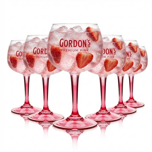 Gordons glas 45l pinke - glas, 0,45l