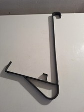 1 Stück Schneefanggitterstütze verz./anthrazit zum einhängen, für 20 cm Gitterh.