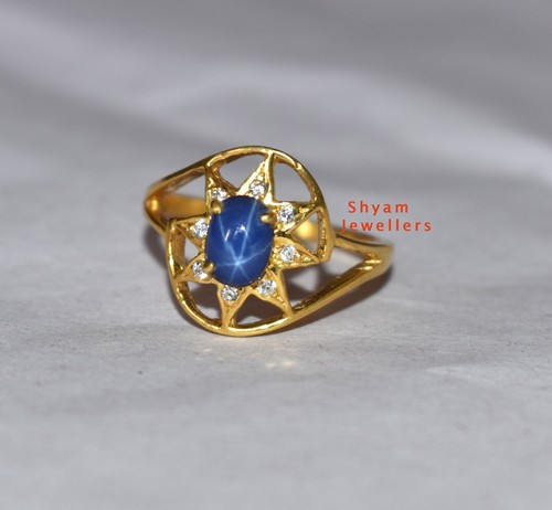 Statement ring stern blauer - statement-ring,