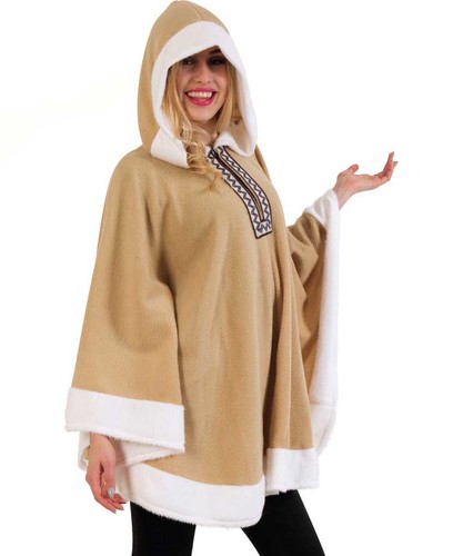 Damenkostüm poncho eskimo - damenkostüm, "poncho
