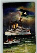 12105332 - TSN Serie 822 - Hohenzollern und Depeschenboot - sign Alfred Jensen