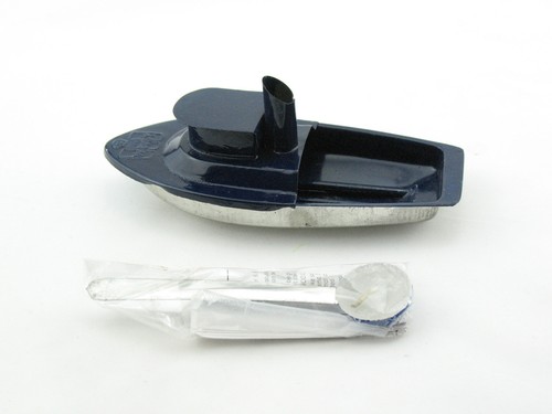 Blechspielzeug kerzenboot - -,