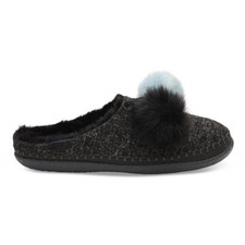 TOMS Slipper Ivy Black