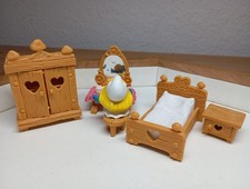 Schleich Schlümpfe Schlafzimmer Schlumpfine Möbel Bett 40602 smurfette bedroom  