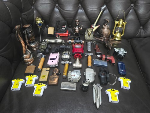 42x deko feuerzeug konvolut - 42x,