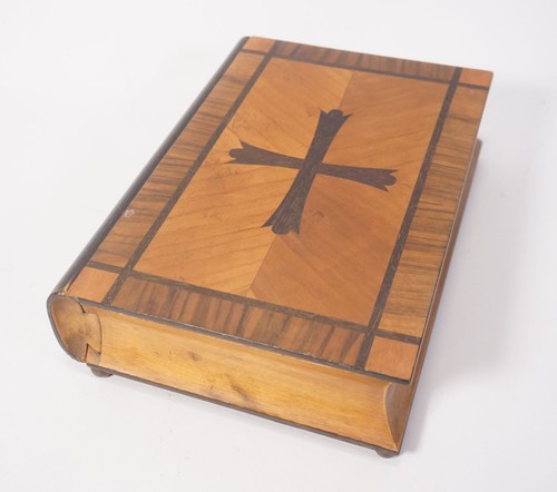 Antike buchschatulle mit - buchschatulle,