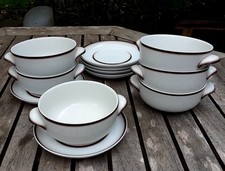 6 Suppentassen mit passenden Untertassen Thomas Scandic