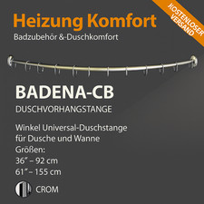 Duschvorhangstange Badena CB