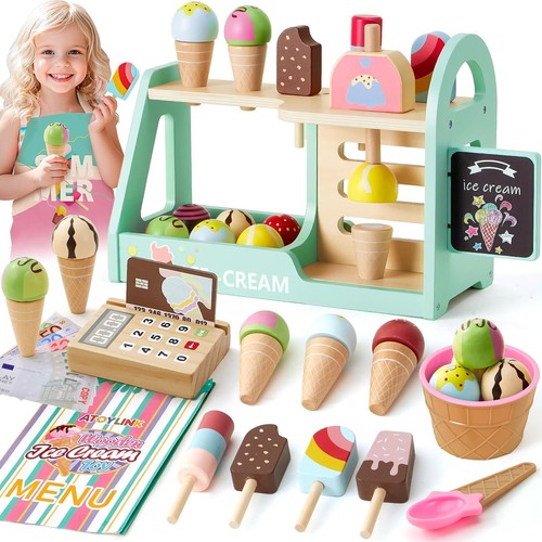 Eisdiele kinder holz - kinder,