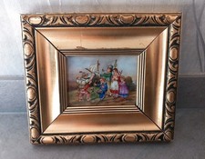 altes Limoges Emaille Gemälde