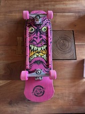 Santa Cruz Skateboard Complete Rob Roskopp Face Profi Deck 1 X Kurz Gerollt