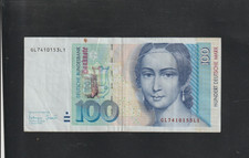 D-Mark Schein @ 2te Serie 100