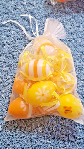 Set fröhlich gelb orange - set,