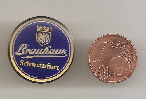 Brauhaus schweinfurt bier pin - schweinfurt,