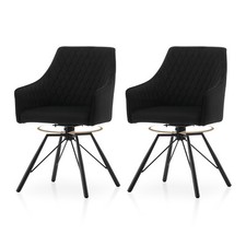 2 St. Drehbarer Esszimmerstuhl