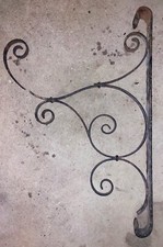 Ausleger Blumenampel Wandhaken Schmiedeeisen ca. 72 cm