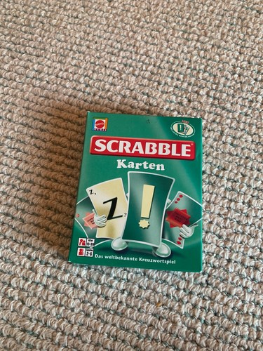 Scrabble spielekarten - scrabble,