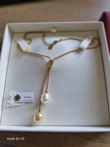 Orig majorica kette - mit, zwei