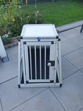 Heyermann Alu-Hundetransportbox fürs Auto T.88cm B.58cm H.64cm