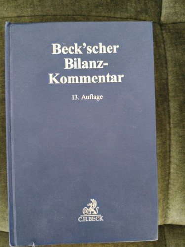 Beckscher bilanzkommentar beck - beckscher,