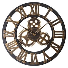 34cm Vintage Wanduhr mit