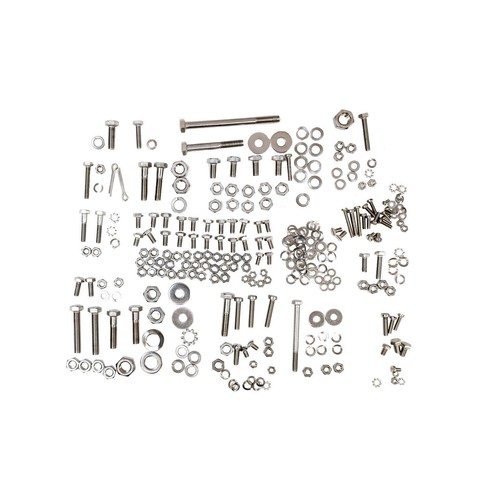 Edelstahl schrauben set 278 - edelstahl,