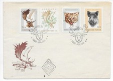 FDC  UNGARN  "JAGDTROPHÄEN"
