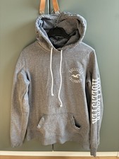💛Hoodie Hollister Grau Gr