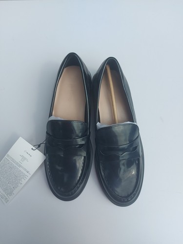 Damen lack halbschuhe plateau - lack,