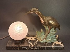 Art Déco - Lampe aus Marmor