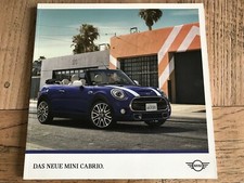 Prospekt Brochure Mini Cabrio