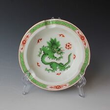 Meissen Aschenbecher / Ascher - grüner Ming Drache - ca. 12,3 cm #1