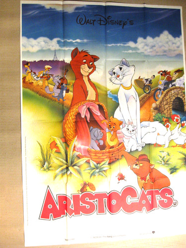 Aristocats poster filmplakat - -,