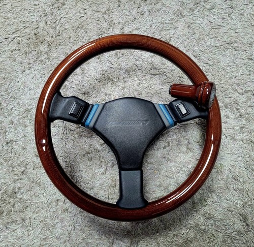 Holzlenkrad momo zender bmw - holzlenkrad,