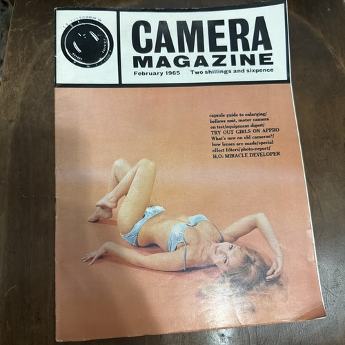Camera magazine 1965 - camera,