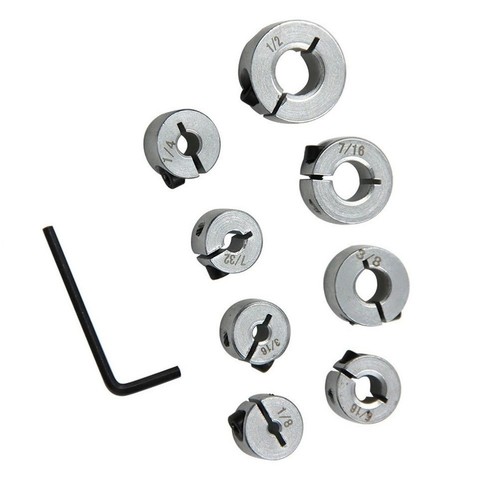 9tlg set tiefenanschlag kragen - tiefenanschlag,