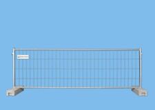 Bauzaun 11 kg halbhoch 3,5 x