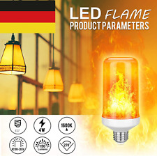 E27 LED Licht Fackel Feuer Lampe Flammen Effekt Glühbirne Flacker Birne XMAS`