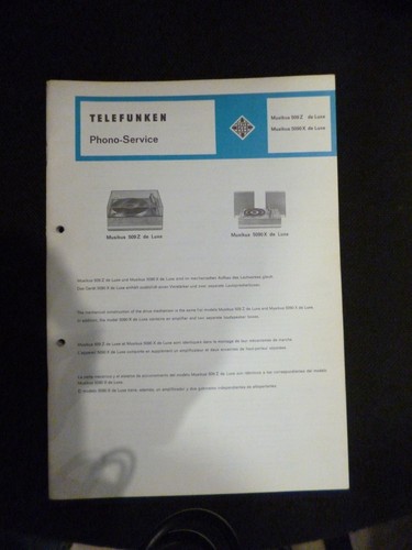 Original service manual - service,