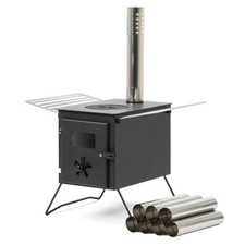 CampFeuer Zeltofen | 54 x 40 x 259,5 cm | Zeltheizung Camping, Zelt Ofen Outdoor