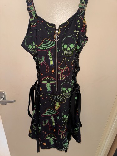 Gothic style linie - a-linie, mini