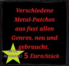 Metal Patches Aufnäher Death