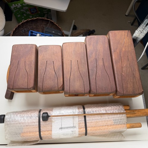 Große holz schlitztrommel - holz-schlitztrommel, 5